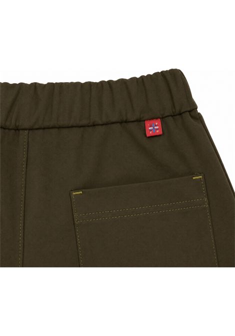 Bermuda con vita elasticizzata MANUEL RITZ | MR4535MILITARE